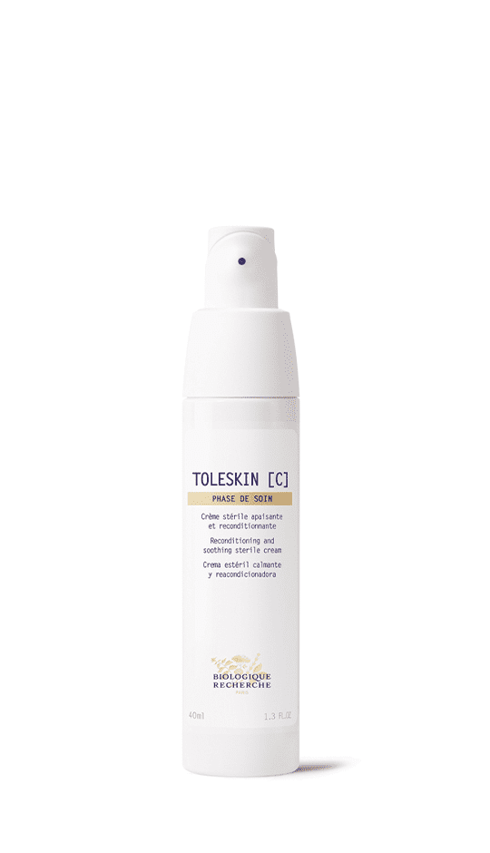 Toleskin [C], Anti-puffiness and smoothing biocellulose eye contour mask