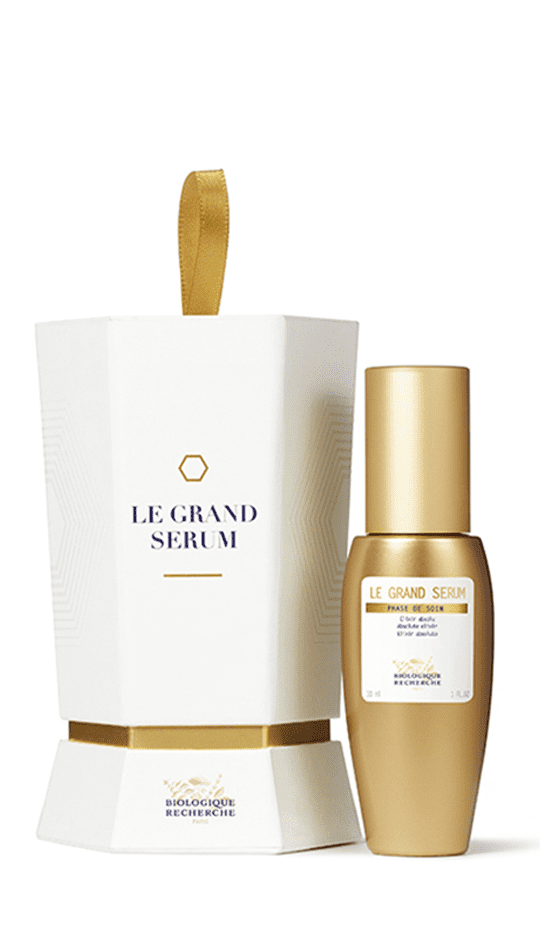 Le Grand Sérum, Anti-puffiness and smoothing biocellulose eye contour mask