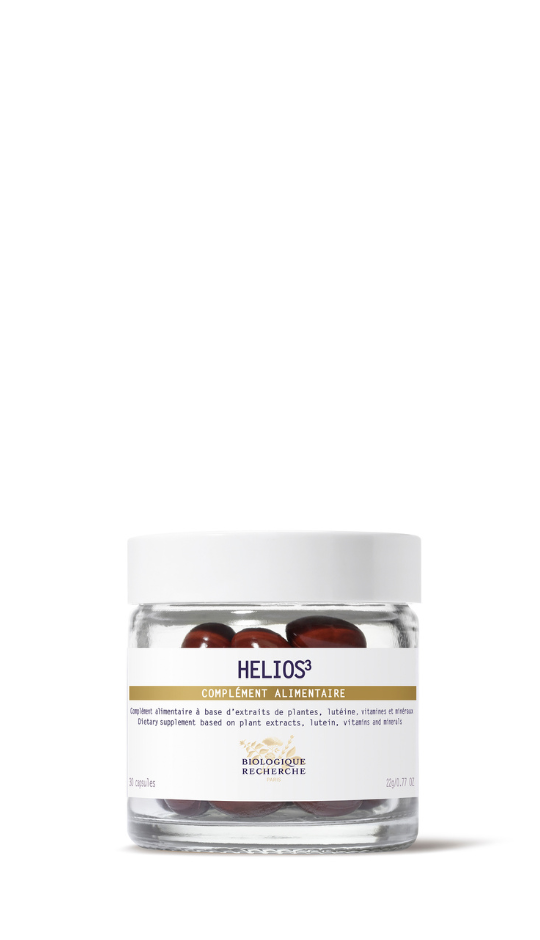 Helios 3, Dietary supplement based on plant extracts, lutein, vitamins and minerals