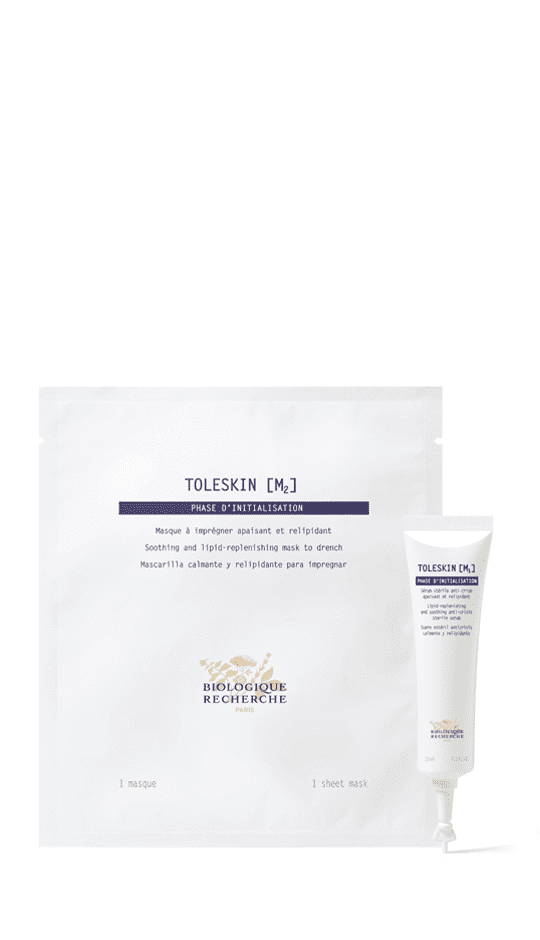 Toleskin [M], Anti-crisis soothing and lipid-replenishing mask and sterile serum