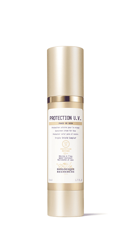 Protection U.V. SPF 25, Anti-puffiness and smoothing biocellulose eye contour mask