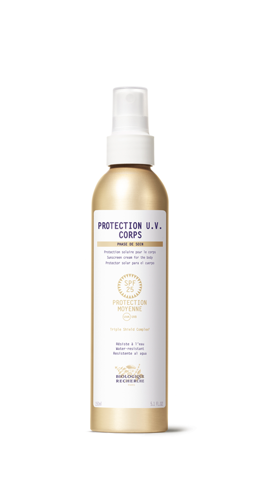 Protection U.V. Corps SPF 25, Protection solaire pour le corps