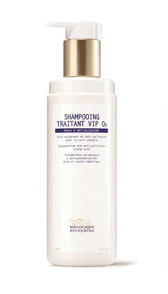 Shampooing Traitant VIP O<sub>2</sub>, Oxygenating and anti-pollution treatment for the scalp